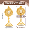 8Pcs Alloy JHS Grail Display Decorations AJEW-DR0002-35-2
