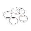 Tarnish Resistant 304 Stainless Steel Saw Cut Open Jump Rings STAS-P212-25P-02-1