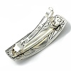 Alloy Hair Barrettes OHAR-C010-05E-AS-2