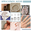 60Pcs 6 Styles Rack Plating Brass Spacer Beads KK-PH0006-89-6