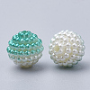 Imitation Pearl Acrylic Beads OACR-T004-12mm-04-2