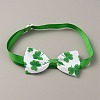 Adjustable Cloth Pet Bow Ties AJEW-WH0258-563H-1