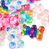 12Pcs 6 Colors Translucent Resin Pendants CRES-TA0001-21-9