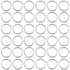 304 1000pcs Stainless Steel Open Jump Rings STAS-SP0001-71A-1