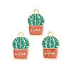 Alloy Enamel Pendants ENAM-G212-15G-4