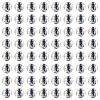 100Pcs Crackle Transparent Glass Beads GLAA-TADJ0001-12A-2