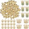 60Pcs Brass Beads KK-NB0001-51G-1