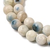 Natural Blue Ice Glacierite Stone Beads Strands G-G078-A01-01-3