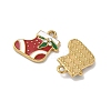 304 Stainless Steel Enamel Pendants STAS-L300-012G-12-2