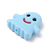Ghost Food Grade Silicone Beads SIL-WH0002-77C-2