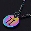 201 Stainless Steel Pendants Necklaces LS-NJEW-S105-JN627-3-1