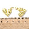 Rack Plating Brass Pendants KK-Z039-30G-3