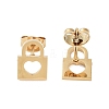 PVD Vacuum Plating 304 Stainless Steel Stud Earrings for Women EJEW-A048-40D-G-2