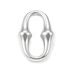 Non-Tarnish 304 Stainless Steel Linking Rings X-STAS-F287-17P-1