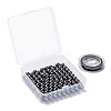 100Pcs 8mm Non-Magnetic Synthetic Hematite Round Beads DIY-LS0002-16-7