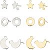 Unicraftale 304 Stainless Steel Stud Earring Findings STAS-UN0020-27-8