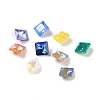 Glass Rhinestone Cabochons GLAA-K069-17-1