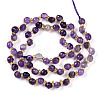 Natural Amethyst Beads Strands G-T141-48-2