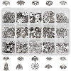 Tibetan Style Zinc Alloy Bead Cones TIBE-PH0004-19AS-1