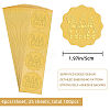 Self Adhesive Gold Foil Embossed Stickers DIY-WH0211-165-2