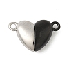 304 Stainless Steel Two Tone Magnetic Clasps STAS-Z147-03EB-01-1