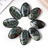 Natural Bloodstone Palm Stones PW-WGE0F83-01-1