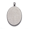 Alloy Pendant Cabochon Settings LS-PALLOY-A15657-N-NF-2