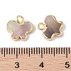 Natural Black Lip Shell Butterfly Charms SHEL-P017-09G-3