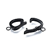 304 Stainless Steel Fold Over Clasps STAS-H233-05EB-2