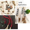 120Pcs 6 Style Natural Wood Beads WOOD-YS0001-02-16