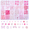 264Pcs 27 Styles Mixed Styles Acrylic Beads TACR-PA0001-26-1