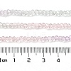 Transparent Painted Glass Beads Strands LS-DGLA-A034-T1mm-A23-3