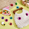 32Pcs 8 Colors Glass Craft Doll Eye DIY-PH0030-11-4