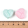 Opaque Acrylic Beads X-OACR-N150-01-3