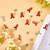 25Pcs Alloy Enamel Brooches JEWB-CP0001-36A-3