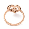 304 Stainless Steel Heart Finger Ring for Women RJEW-C086-21-RG-3