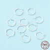 925 Sterling Silver Hoop Earrings STER-P047-13B-S-4