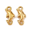 Ocean Theme 304 Stainless Steel Connector Charms SA-CBA2B73-12G-L-1