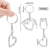 12Pcs Alloy Keychain KEYC-CA0001-10-2