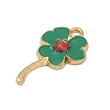 Alloy Enamel Pendants PALLOY-V003-01G-01-2