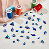 120Pcs 6 Style Sew on Rhinestone RESI-PH0002-04D-4