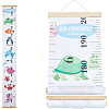 Aniaml Pattern Removable Height Chart for Kids AJEW-WH0165-70A-1