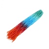 Gradient Color Baking Painted Glass Bead Strands X1-DGLA-A039-T2mm-A017-1