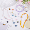 112Pcs 14 Styles Electroplated Glass Beads GLAA-GA0002-40-4