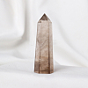 Natural Smoky Quartz Pointed Prism Bar Home Display Decoration G-PW0007-111-1