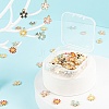 80Pcs 8 Style Alloy Enamel Charms ENAM-FS0001-03LG-5