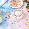 112Pcs 28 Styles Alloy Enamel Pendants ENAM-TA0009-08-8