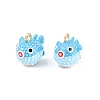 Alloy Enamel Pendants AL-CBA8C77-03G-01-1