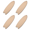 Unfinished Wooden Pendant Decorations DIY-XCP0003-73-1