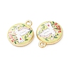 Printed Alloy Pendants AL-CBA7256-16C-G-3